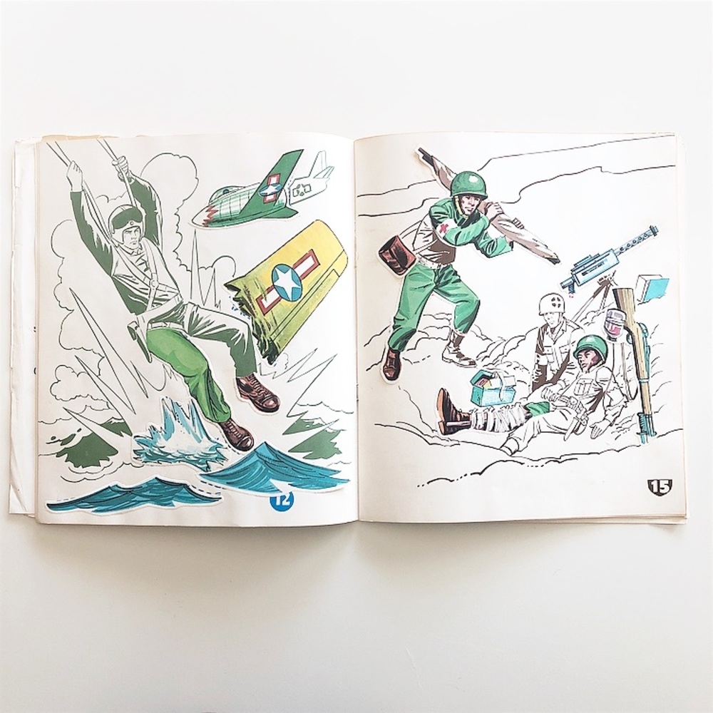 Rare Collectable Vintage G.I. Joe Sticker Fun Activity Book - Picture 4 of 7
